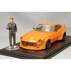 イグニッションモデル 1/43 ニッサン フェアレディ Z S30 ホワイト