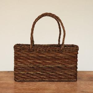 松野屋 日本製 あけび かごバッグ カゴ バスケット カゴバッグ 買い物