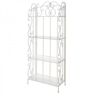 ウォールシェルフ ホワイト シャビーシック 壁掛け飾り棚 アンティーク