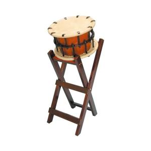 締太鼓35cm（ひも締め・あわせ胴） 立台座セット【1705-A】 : 諏訪工芸