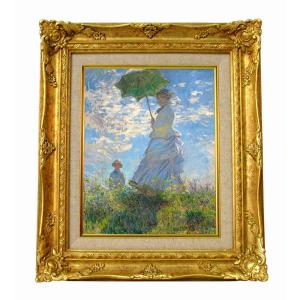 世界の名画 ゴッホ ひなげし畑 ジクレーキャンバス複製画 豪華額装品