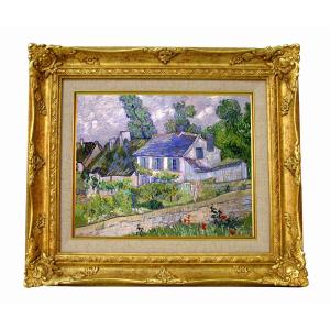 世界の名画 ゴッホ 夜のカフェテラス ジクレーキャンバス複製画 豪華