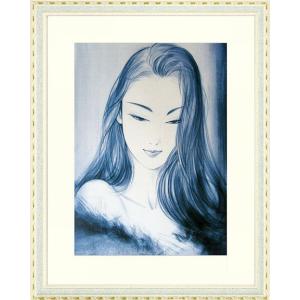 鶴田一郎『シャイニングエンジェル』複製画 【絵画 額付 新品 版画