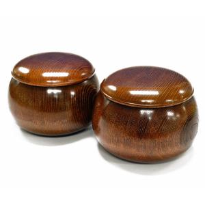 木製碁笥 新花梨 特大 : 囲碁将棋専門店の将碁屋 - 通販 - Yahoo