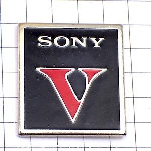 ピンバッジ・ソニー「V」SONY SONY-V◇フランス限定ピンズ◇レア
