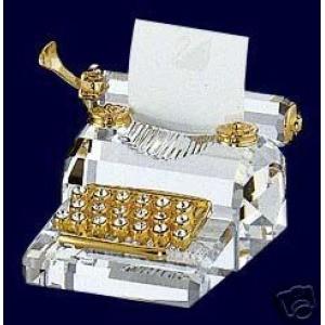 スワロフスキー Swarovski 2004年 廃盤品 『タイプライター, ゴールド