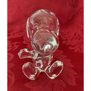 バカラ（Baccarat） クリスタル スヌーピー ハート 犬 2613001