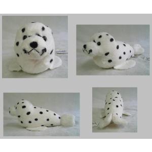 アザラシマスコット黒ブチ : るーくのぬいぐるみやさん - 通販 - Yahoo