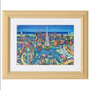 ニューヨーク アットナイト/ヨハン・ペラトーネル(ミニフレームアート