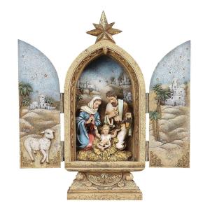 高さ約15cm聖母マリア像/ 汚れなき御心/ カトリック教会 キリスト