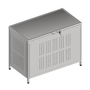 ごみ収集ボックス ゴミ箱 ゴミステーション 組立式 350L 屋外 大きい