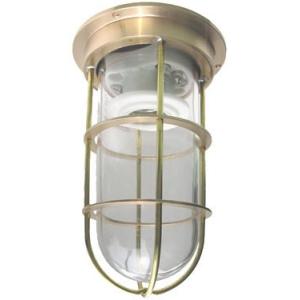 松本船舶電機 マリンランプ デッキライトシリーズ 1号デッキ ゴールド