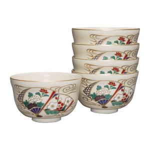 数茶碗 帯七宝 5客 中村与平作 茶道 伝統工芸 茶道具 : 和空間ヤフー