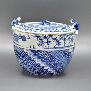 茶道具 水指 瀬戸一重口 加藤錦雄作 長谷窯 木箱入 茶道 : 茶道具