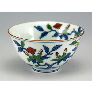 源右衛門窯 染錦山水絵 飯碗 有田焼 ご飯茶碗 : 陶器たて石 Yahoo!店