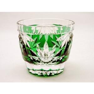 TS011P瀧澤硝子工芸 江戸切子伝統工芸士・瀧澤利夫作 江戸切子 ぐい呑