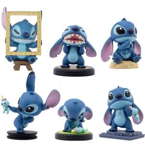 スティッチ＞ お仕事シリーズ キーチェーン【種類ランダム