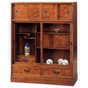 茶箪笥 和茶棚 開宝 60 重ね茶棚 屋久杉 大川産 開梱設置無料 完全受注