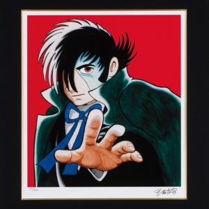 手塚治虫 絵画 ブラックジャックセル画 【巨匠】【変型特寸】 : 掛け軸