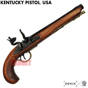 ☆DENIX フリントロックピストル ドイツ ゴールド 1043/L (デニックス