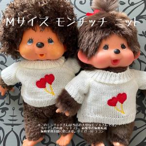 モンチッチ Sサイズ ぬいぐるみ ニット セーター きせかえ 人形 服