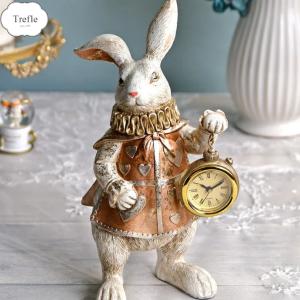 うさぎの置物 ウサギ ウエルカムラビットI アニマルオブジェ