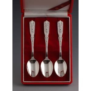 銀食器カトラリー「シャルル」スプーン3本入り・銀製品・ : 銀食器