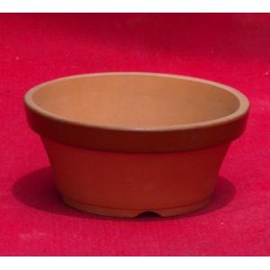 植木鉢【禄巳斉春松】手作り切立長角盆栽鉢(イブシ）13号 : ヤマコー