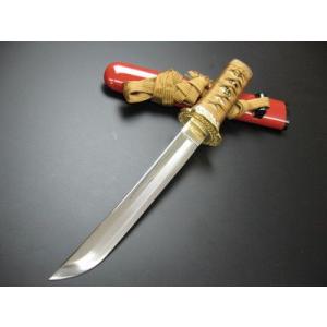 模造刀 短刀 小太刀 御守刀 不動明王 籐巻柄6寸 T002 [す] : 岐阜関