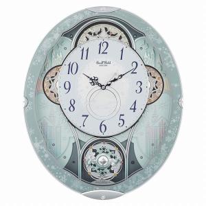 SEIKO からくり ウェーブシンフォニー 電波 掛時計 RE567G : 時計と