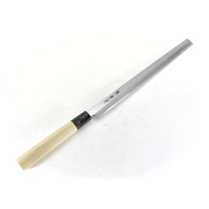 堺孝行 堺孝行《霞研水牛柄》安来白三鋼 柳刃 240 mm 【水牛柄】 : 唯