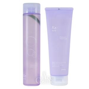 アジュバン リ: プラチナム シャンプー 300mL + トリートメント 250g