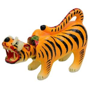 張子の虎 首振り虎 12号 張り子の虎 トラ 虎 寅 五月人形 端午の節句