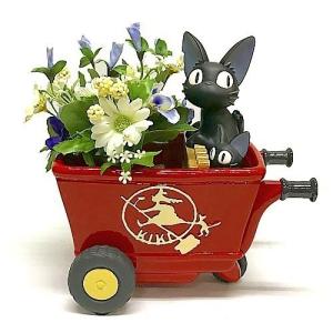 母の日ジブリ フラワーギフト 魔女の宅急便 ジジの赤い手押し車