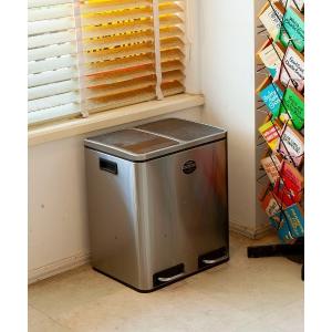 DULTON（ダルトン） ゴミ箱 分別 ダストボックス 30L ×2 ペダル式