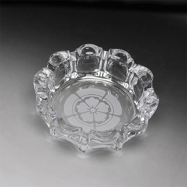 ガラス 灰皿 名入れ HAZ-01 記念品 ギフト プレゼント 誕生日 還暦