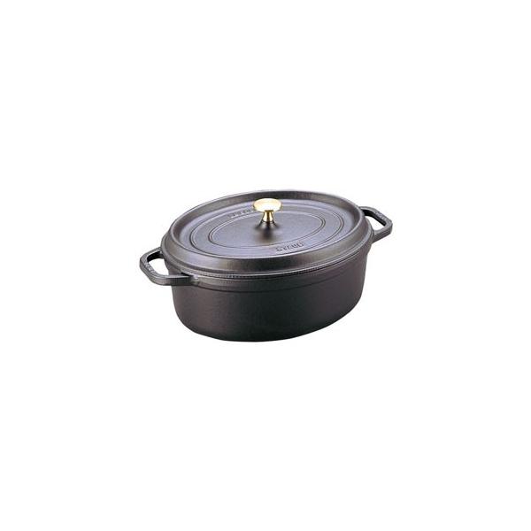 ストウブ staub ピコ ココット オーバル 23cm 黒 40500-231 日本正規品
