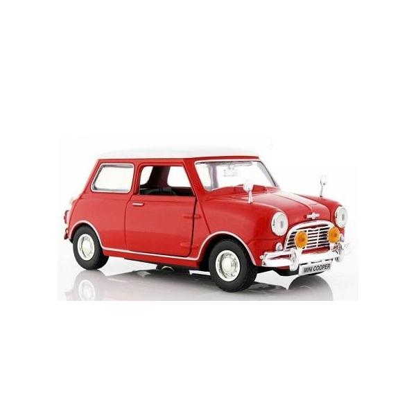 1/18 Mini Cooper 1967 ミニ クーパー 赤 白 梱包サイズ80 : カタラン