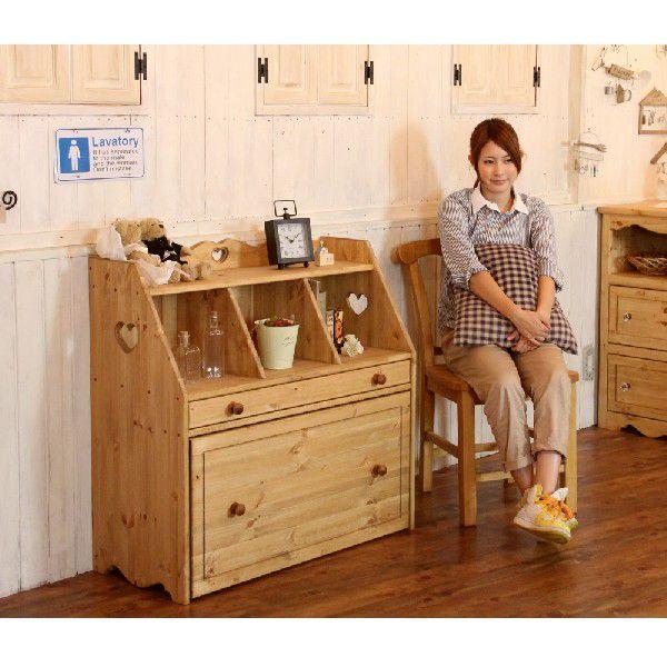 ハート ドロワー キャビネット オーダーメイド カントリー家具 選べる