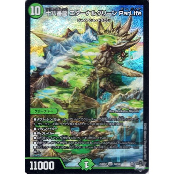 デュエル・マスターズ 十八番龍 エターナルグリーン ParLife