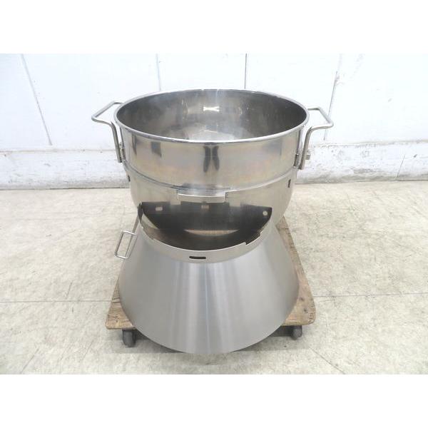 F554◇関東ミキサー◇90コート用ステンレスボール 内径φ54cm+後側