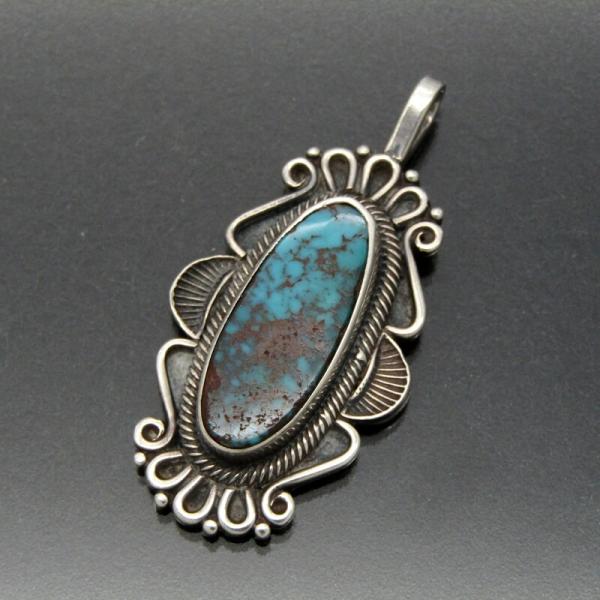 Howard Nelson ナバホ族 ペンダント ターコイズ ハワードネルソン