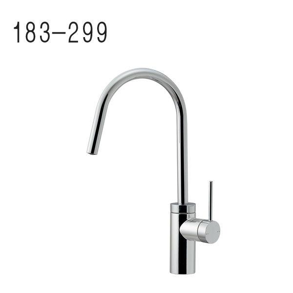 カクダイ シングルレバー混合栓 183-299 (水栓金具) 価格比較 - 価格.com