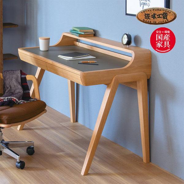 浜本工芸 学習机 幅112cm NO49 4984デスク(ナチュラルオーク)/4980