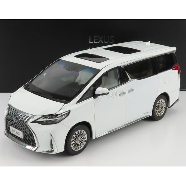 着払い1万円！LEXUS LM300h ホワイト ミニカー 1/43 着払い1万円