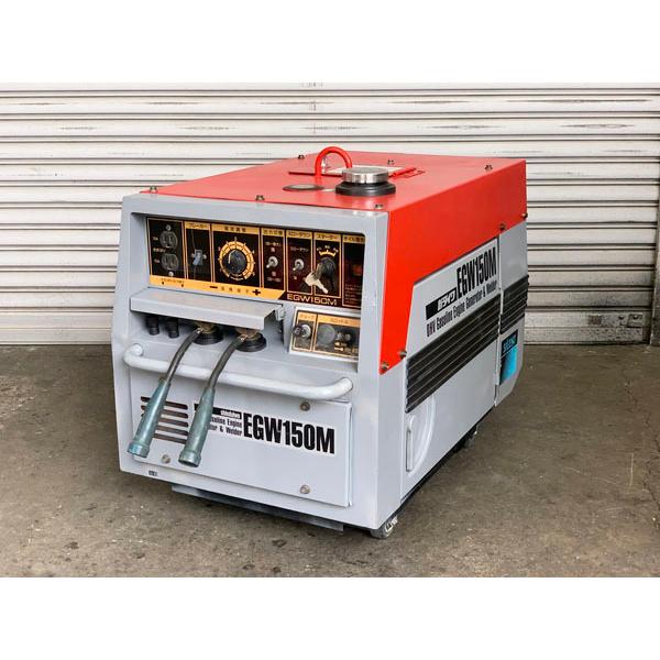 shindaiwa/新ダイワ 150A 3.0kVA ガソリンエンジンウェルダー EGW150M