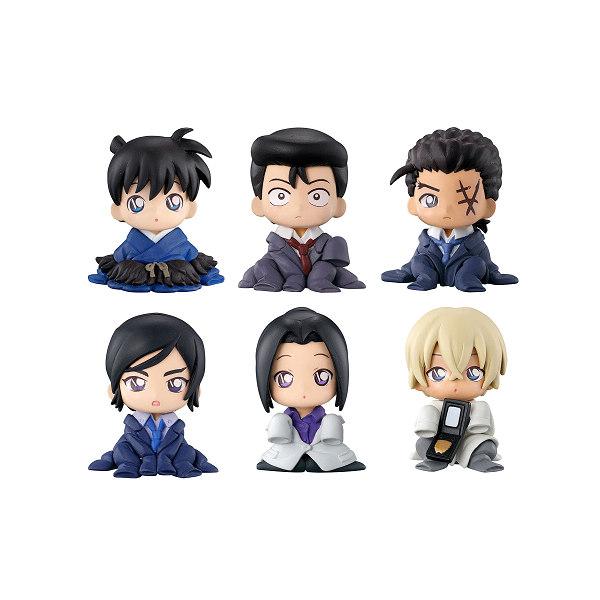 BANDAI（バンダイ） 名探偵コナン ちぢませ隊10 全6種セット コンプ