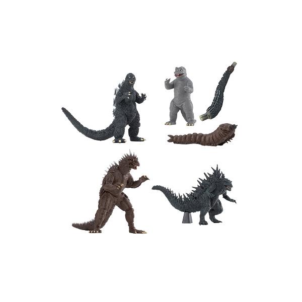 BANDAI（バンダイ） HGシリーズ ゴジラ モスラ対ゴジラ編 全4種セット