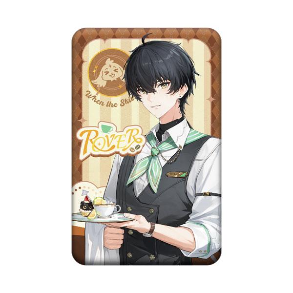 限定販売】鳴潮晴れの日の約束テーマ スクエアブリキバッジ 男漂泊者