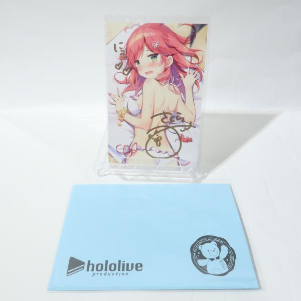 ホロライブ さくらみこ 活動三周年記念 特典 直筆サイン入り ぱん先生